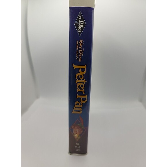PETER PAN (VHS, 1990) Walt Disney’s Classic, Black Diamond Edition and Many more - Picture 2 of 11